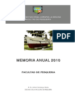 Memoria 2010 Pesqueria