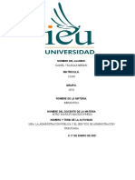 Estructura de la administración pública y el SAT en México
