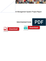 Online Blood Bank Management System Project Report