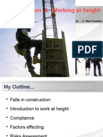 Fall Protection & Working at Height: by - S. Meril Panditha