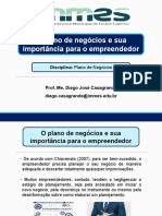 Aula 4 - O Plano de Negócios e Sua Importância para o Empreendedor