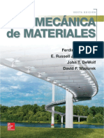 000012 Mecánica de Materiales, 6ta Edición - Ferdinand P. Beer