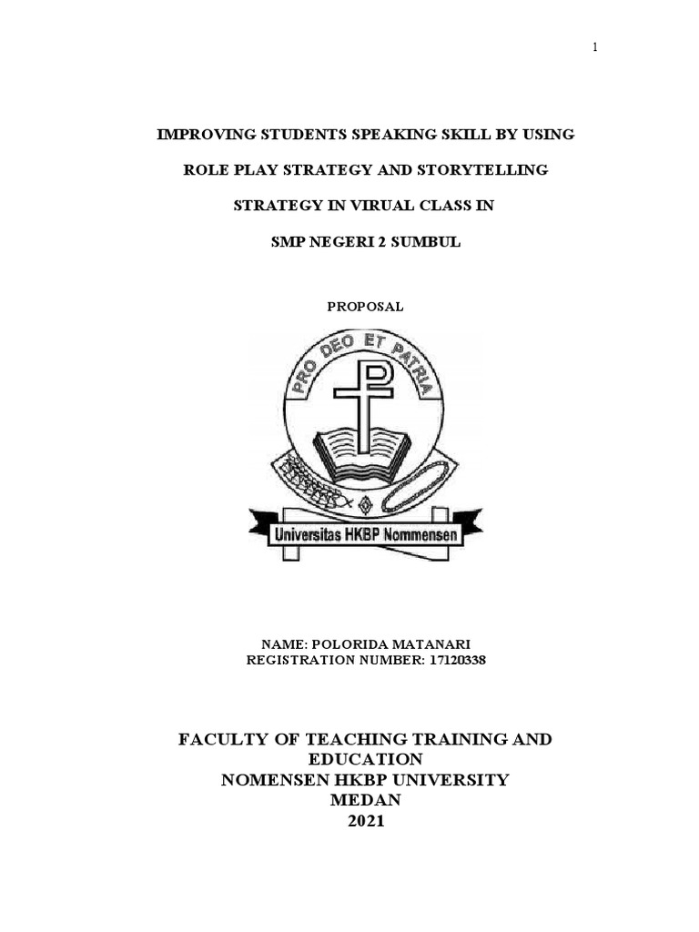 Role Play to Enhance English Speaking Skills | PDF | Storytelling ...