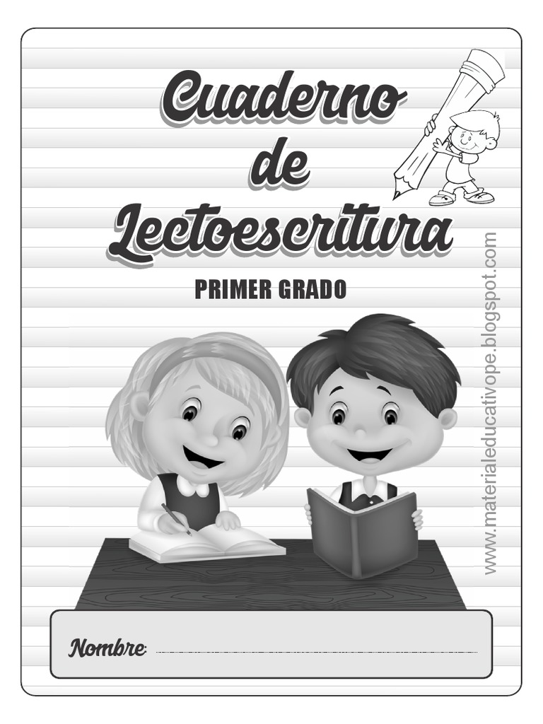 Excelente Cuadernillo de Lectoescritura para 1° de primaria-ME | PDF ...