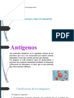 Antígenos, Anticuerpos y Tipos de Inmunidad