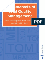 Fundamentals of Total Quality Management