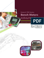 Eutech 700 Series Bench Meters Comparison