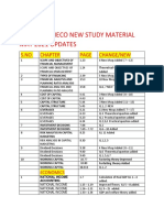 CA Inter FMECO study material updates May 2021