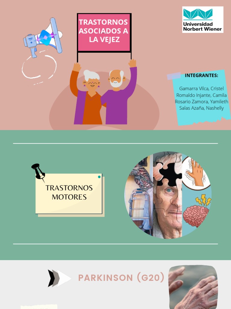 GRUPO 1 Trastornos Asociados A La Vejez PDF Depresión (estado de ánimo) Desorden bipolar