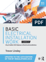Linsley, Trevor - Basic Electrical Installation Work-Routledge (2019)