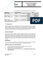 Application: Focus 3 "M" Contactor F3M112 & F3M224 Instruction Sheet