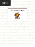 Download 3rd Grade Spelling Words by CherylDick SN55900115 doc pdf