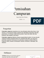 Pemisahan Campuran. Tugas Kima Bagas Rizky. X RPL 1