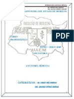 Antología Anatomía Curso Propedeútico 2018