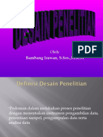 Desain Penelitian