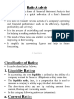 Ratio Analysis (Liquidity Ratio)