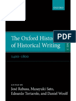 The Oxford History of Historical Writing - Volume 3 - 1400-1800