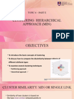 Topic 6e - Hierarchical Clustering (MIN)