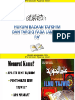 Hukum Bacaan Tafkhim Tarqiq Pada Lam Jalalah Dan Ro' Fliphtml5