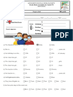 4GRADE 1P O1 Progress Test (Reparado)