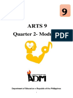 Quarter 2-Module: Arts 9 4