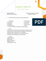 Pampanga Colleges Inc.: Loyola, Glennson S. EDUC7-Assessment in Learning 2 Bsed 3B-Social Studies Rolex Bie - Instructor
