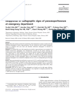 Reappraisal of Radiographic Signs of Pneumoperitoneum