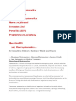 Paper:: Plant Systematics Exam::mid Term Subject::plant Systematics Name::m.jebraeel Semester::2nd Portal Id::16071 Programme::m.sc Botany