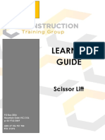 Learner Guide: Scissor Lift