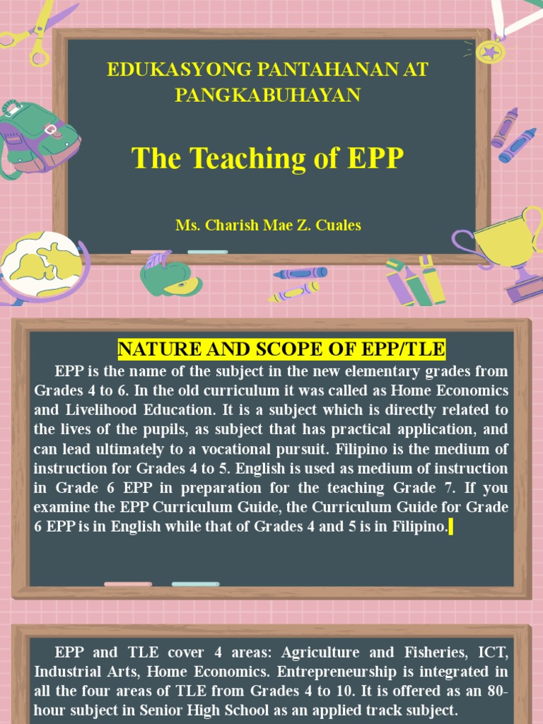Understanding EPP: Scope and Meaning | PDF | Carpentry | Agriculture