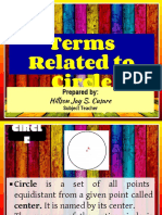 Terms Related To Circle: Week 3
