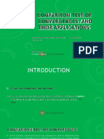 Comparison Test of Convergences and Their Applications (1) - Converted - by - Abcdpdf