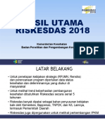 Hasil Riskesdas 2018