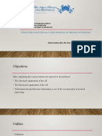 Structure/Function Relationships in Medical Physiology