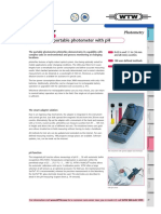 Photoflex - Portable Photometer With PH: Photometry