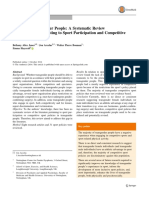 Sport and Transgender People: A Systematic Review of The Literature Relating To Sport Participation and Competitive Sport Policies