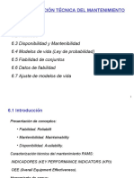 Tema 06 - 00 Evaluación Técnica Del Mantenimiento