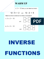 2-3 Inverse Functions