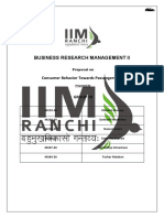 Business Research Management Ii: Consumer Behavior Towards Passengers Cars