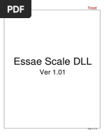 Essae Scale Utility Manual