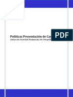 Politica Presentacion de Casos - Ateneo Ortopedia