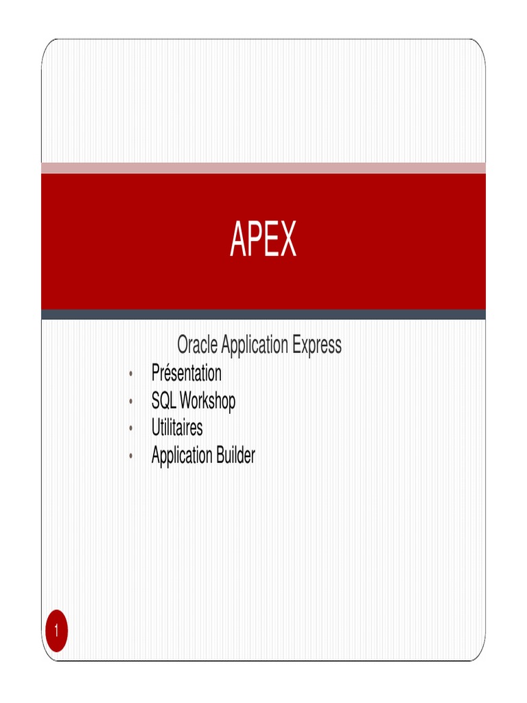Guide de développement APEX pour Help Desk | PDF | SQL | Html