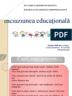 INCLUZIUNEA EDUCAȚIONALĂ