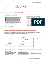 1.1 What Is Prestressed Concrete?: Compressive Stresses in The Concrete Tensile Stresses in The Steel F 6 To 11 % F