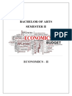 DMIMS-BA-SEM-II-Economics - II