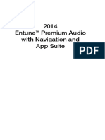 2014 Entune Premium Audio With Navigation and App Suite