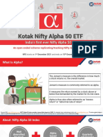 Kotak Nifty Alpha 50 ETF NFO