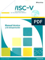 WISC-V Manual Técnico y de Interpretación