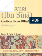 Avicena (Ibn Sina) - Cuestiones Divinas. Textos Excogidos (2006, Biblioteca Nueva) - Libgen.li