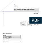 Thermal Transfer / Direct Thermal Print Engine: MH241/MH341/MH641/ MH241T/MH341T/MH641T/ MH241P/MH341P/MH641P Series